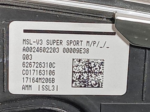 Volante A0024602203 Mercedes Classe GLE W166 2015