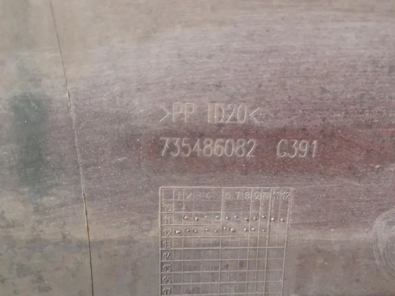 Paraurti ANT 735486082 Lancia Ypsilon III 2011