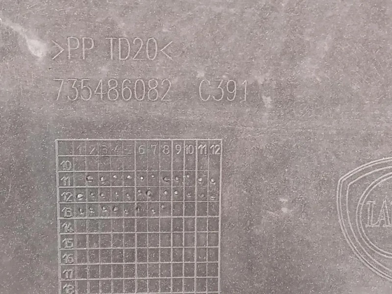 Paraurti ANT 735486082 Lancia Ypsilon III 2011