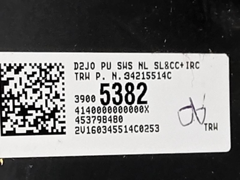 Volante 39005382 Opel Astra K 2016