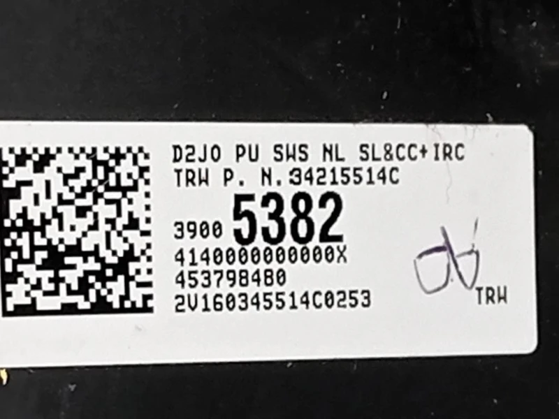 Volante 39005382 Opel Astra K 2016