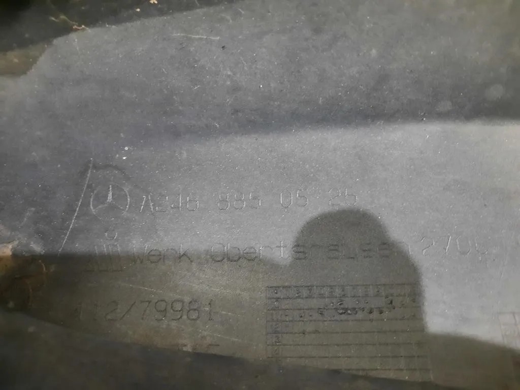 Paraurti ANT NUDO A2468850525 Mercedes Classe B W246 2012