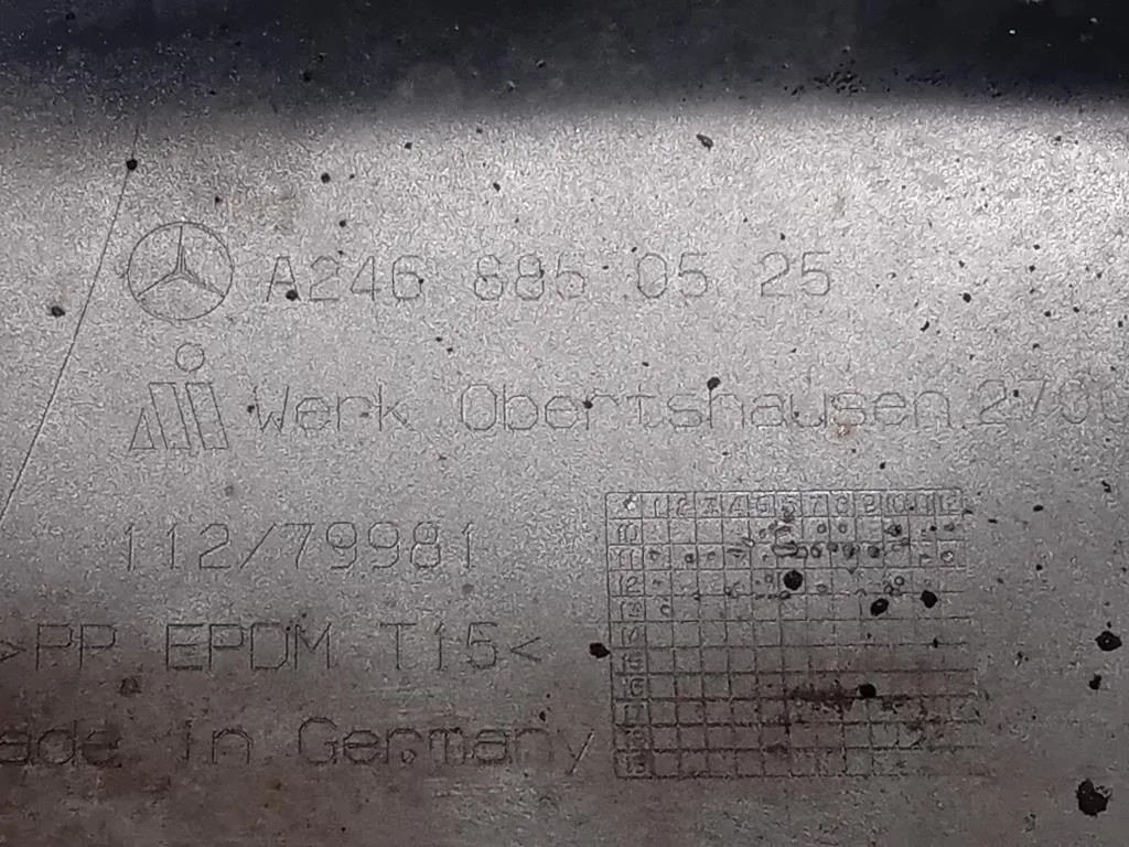 Paraurti ANT A2468850525 Mercedes Classe B W246 2012