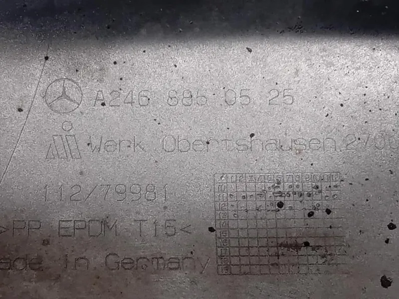 Paraurti ANT A2468850525 Mercedes Classe B W246 2012