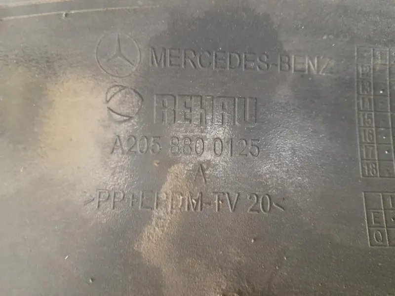 Paraurti ANT A2058800125 Mercedes Classe C W205 2014