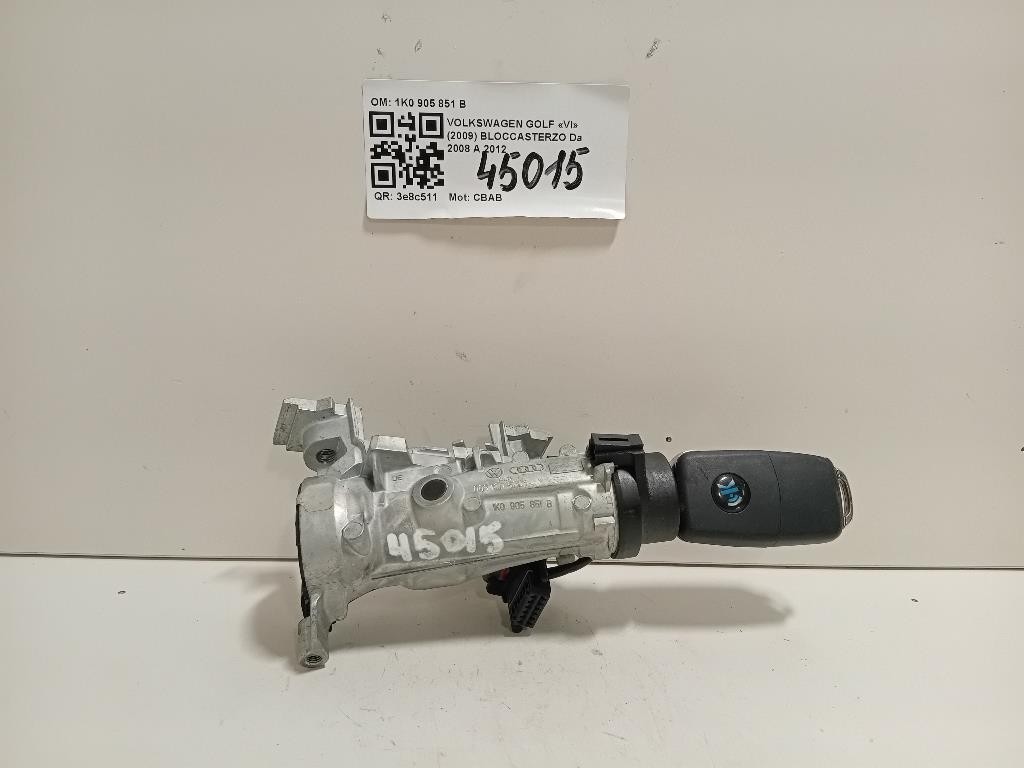 Bloccasterzo 1K0 905 851 B Volkswagen GOLF VI 2009