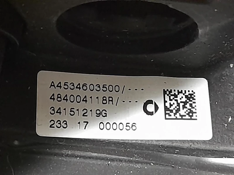 Volante 484004118R Smart Forfour 453 2015