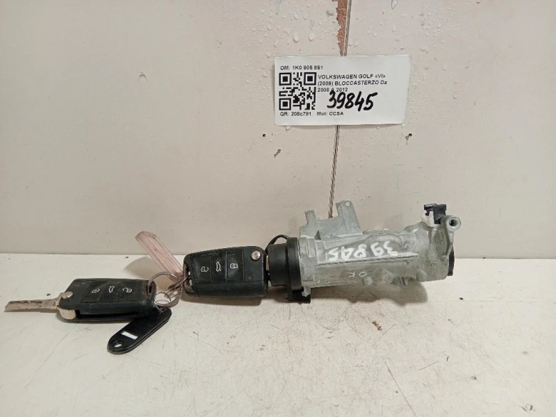Bloccasterzo 1K0 905 851 Volkswagen GOLF VI 2009