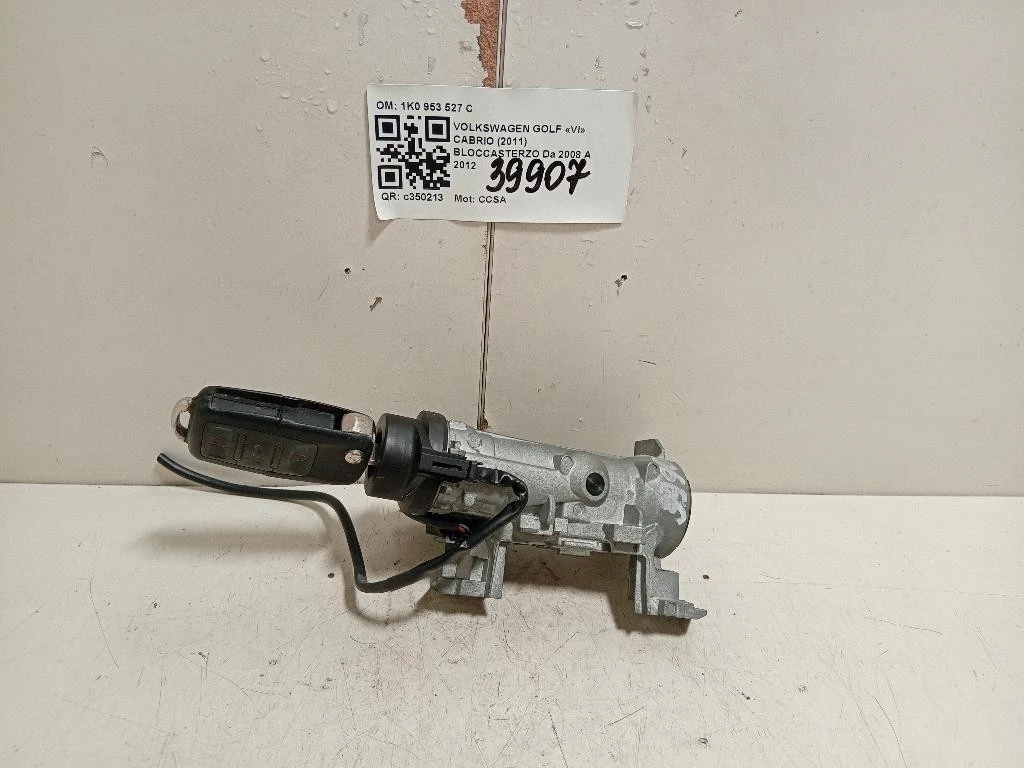 Bloccasterzo 1K0953527C VW GOLF AUDI SEAT Volkswagen GOLF VI Cabrio 2011