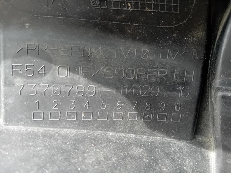 Paraurti ANT  Mini MINI Clubman F54 2019