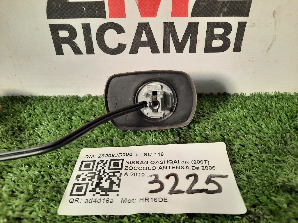 Zoccolo Antenna 28208JD000 Nissan Qashqai I 2007
