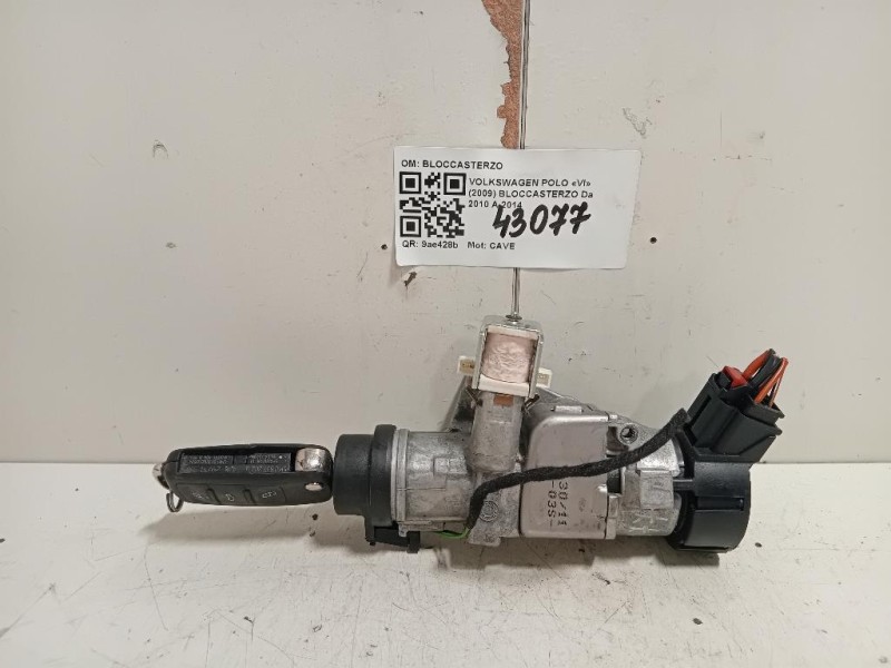 Bloccasterzo 6R0 905 851 Volkswagen POLO VI 2009