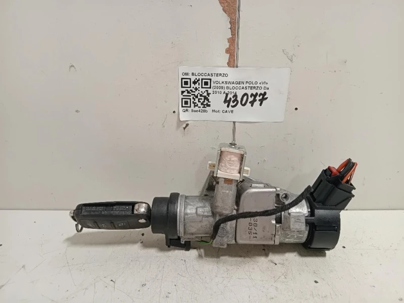 Bloccasterzo 6R0 905 851 Volkswagen POLO VI 2009