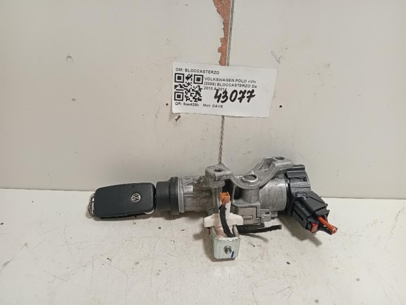 Bloccasterzo 6R0 905 851 Volkswagen POLO VI 2009