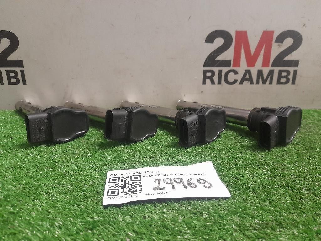 Bobina KIT 4 BOBINE BWA Audi TT 8J3 2007
