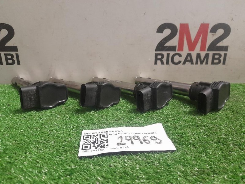Bobina KIT 4 BOBINE BWA Audi TT 8J3 2007
