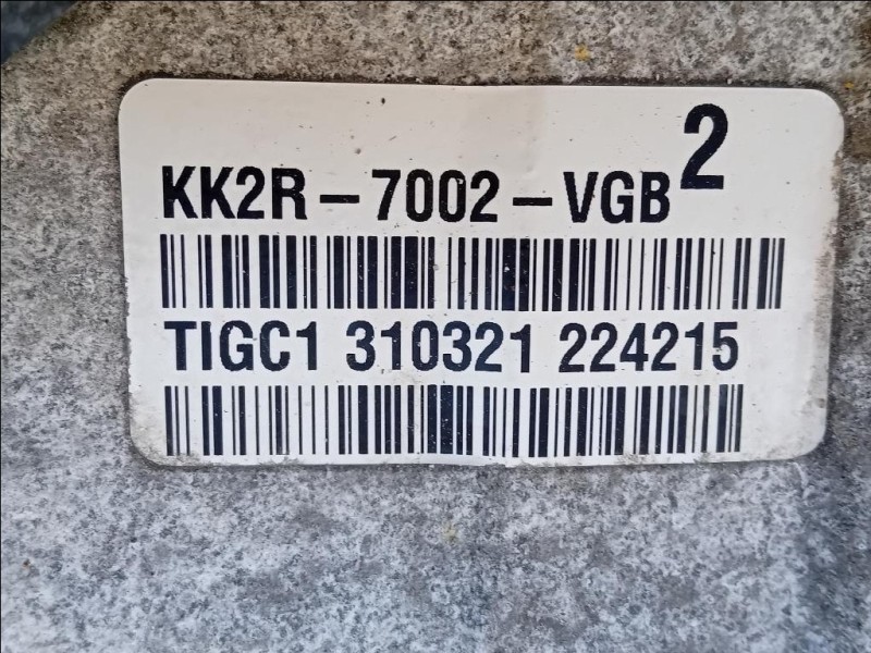 Cambio KKR4-7002-VGC 2558984 EURO 62 6 M MAN Ford Transit Custom I 2018