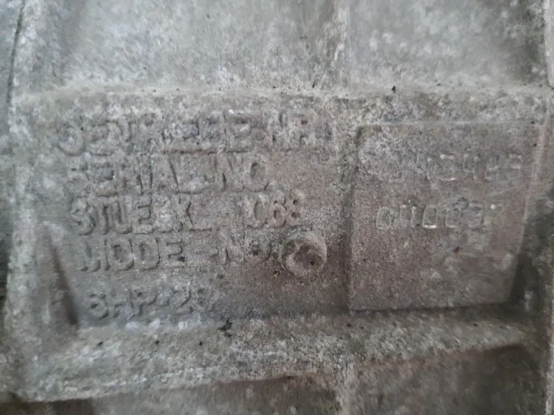 Cambio 9X237000AD 6 MARCE AUTOMATICO C2D19585 Jaguar XF I 2008