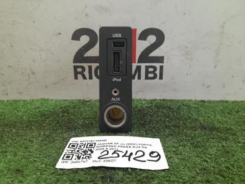 Porta Ingresso Presa AUX 8X2319C166AB Jaguar XF I 2008