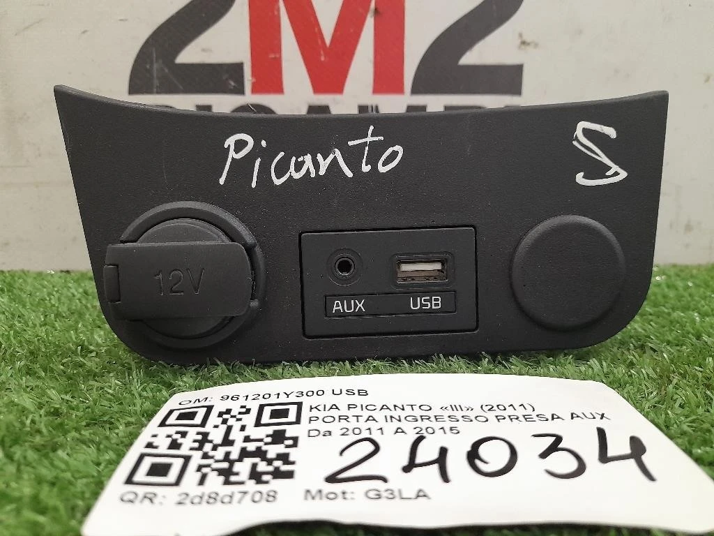 Porta Ingresso Presa AUX 961201Y300 USB Kia Picanto III 2011