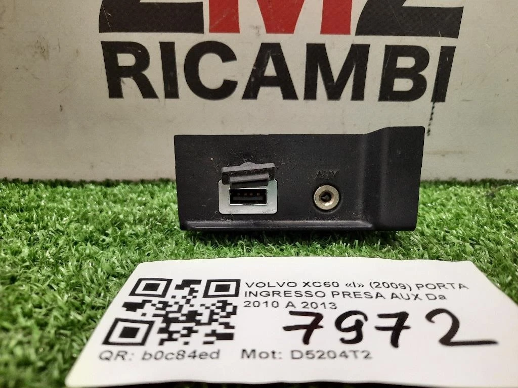 Porta Ingresso Presa AUX PRESA USB AUX Volvo XC60 I 2009