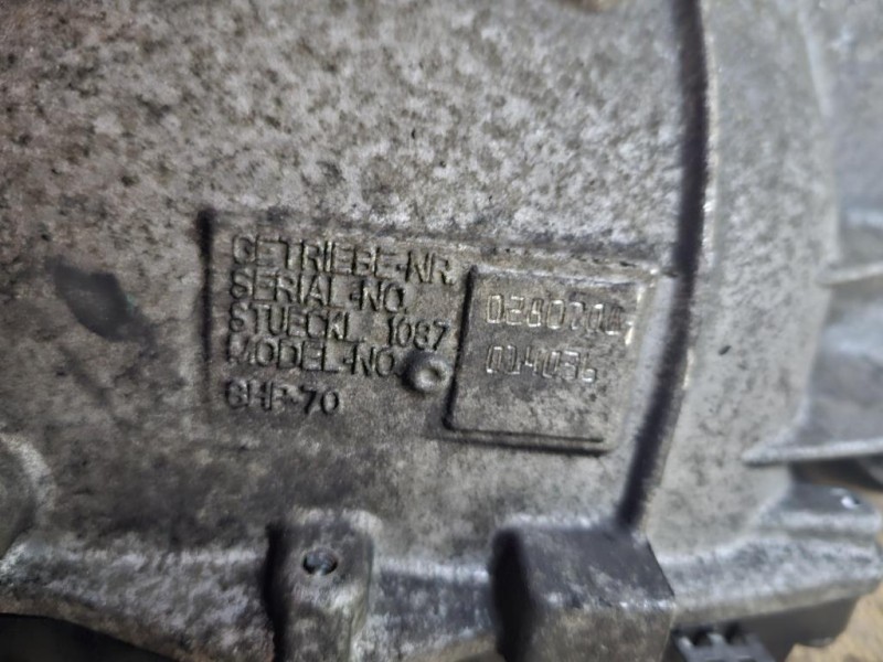 Cambio DW93-7000-CC 8 MARCE AUTO Jaguar XF I 2011