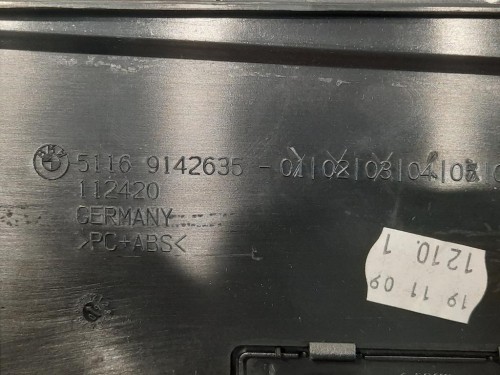 BOX Portaoggetti 5116 9142635 Bmw Serie 5 F07 GT 2010