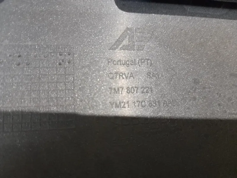 Paraurti ANT 7M7807221 Seat Alhambra 7V9 2001