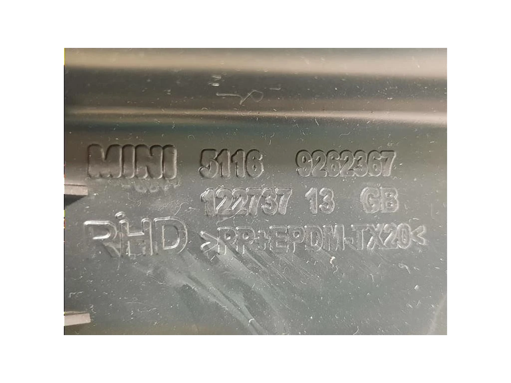 BOX Portaoggetti 51169262362 Mini MINI ONE F55 2014