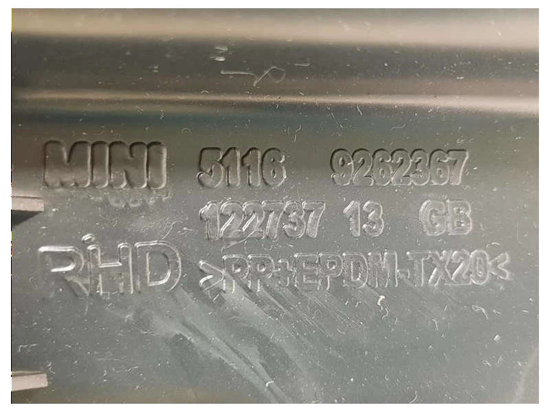 BOX Portaoggetti 51169262362 Mini MINI ONE F55 2014