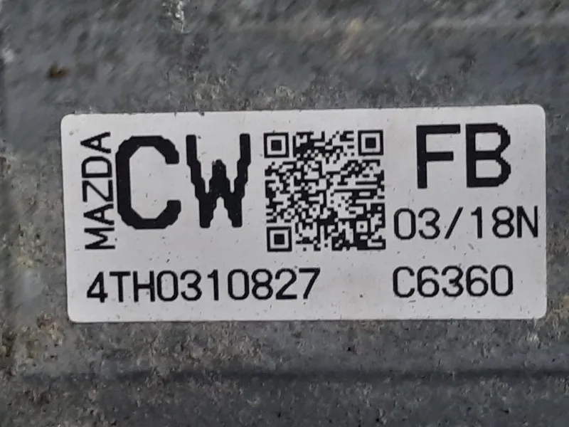 Cambio C6360 CWFB 6 MARCE MANUALE SKYACTIV-G 20 Mazda 6 III 2013