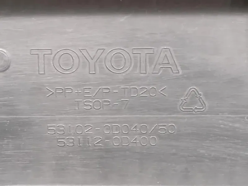 Paraurti ANT PARAURTI ANT Toyota Yaris IV 2017