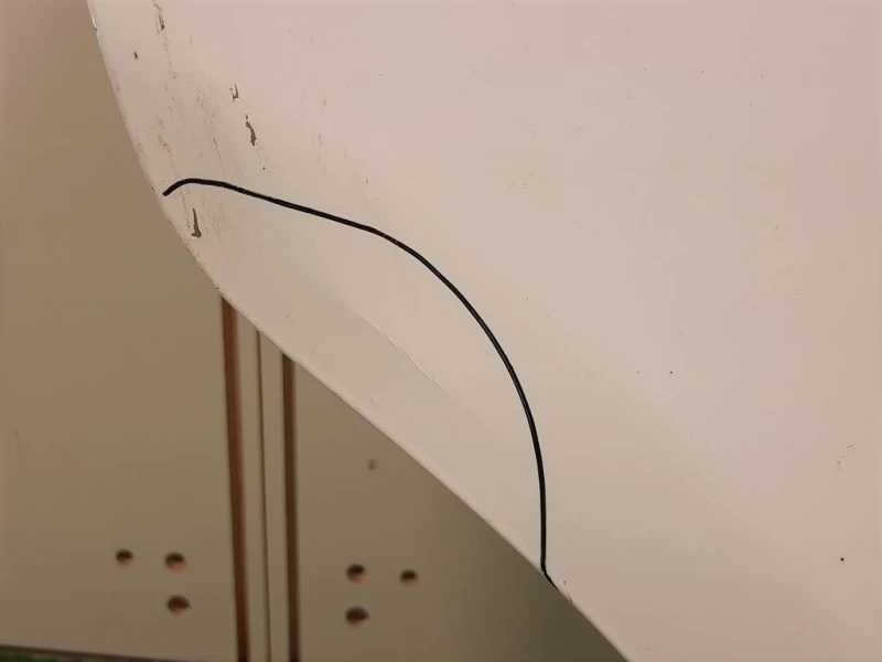 Porta POST DX 9812716680 Citroen C3 III 2016