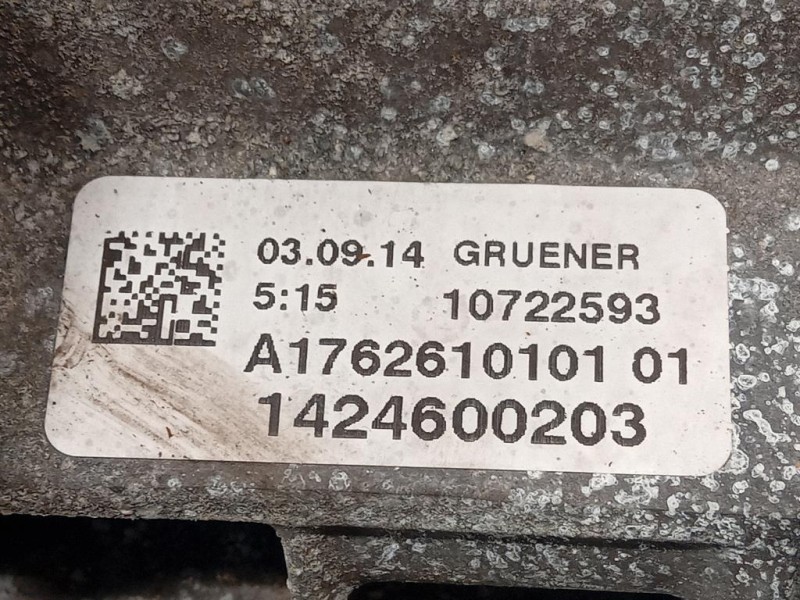 Cambio 6 MARCE MANUALE Mercedes Classe A W176 2013