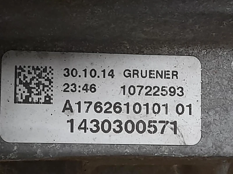 Cambio A176261010101 Mercedes Classe A W176 2013