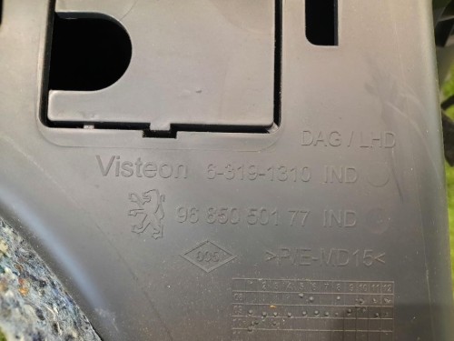 BOX Portaoggetti 8218YP 9685050177 Peugeot 3008 I 2009