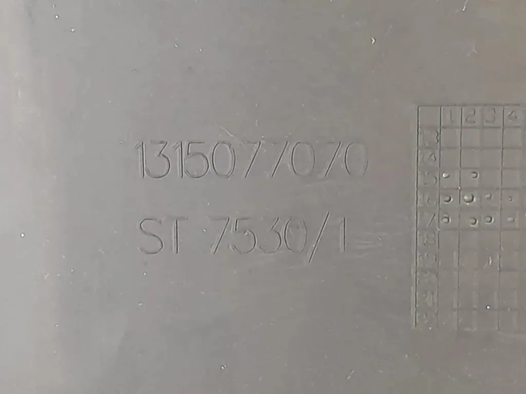 Paraurti Centrale ANT 1315077070 Citroen Jumper III 2014