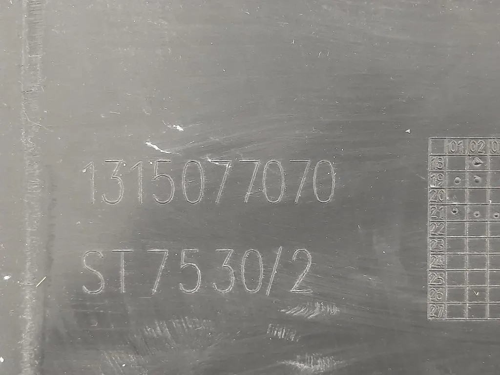 Paraurti Centrale ANT 1315077070 Citroen Jumper III 2014