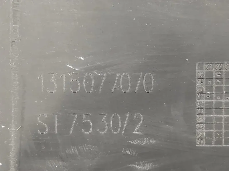 Paraurti Centrale ANT 1315077070 Citroen Jumper III 2014