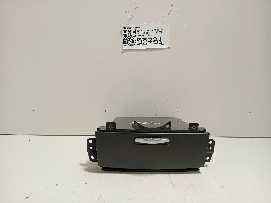 BOX Portaoggetti Centrale 76553M-34001 Ssangyong Korando III 2011