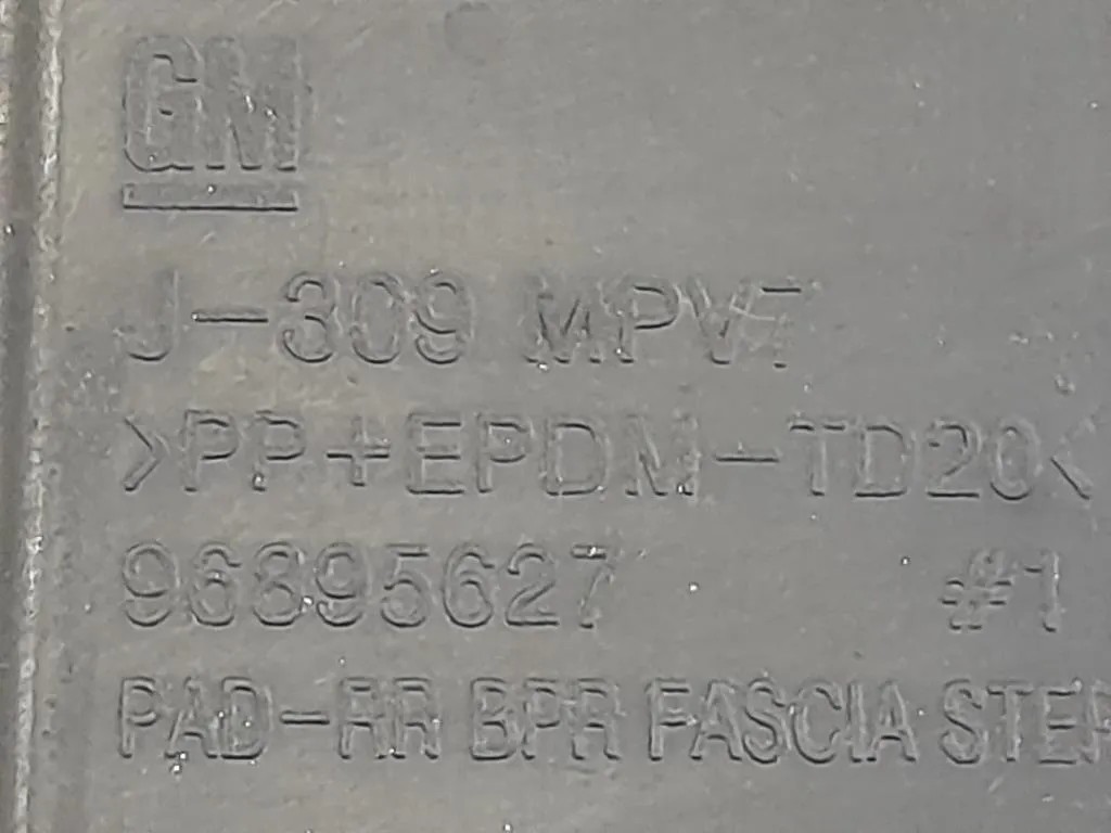 Paraurti Centrale POST  Chevrolet Orlando 2011