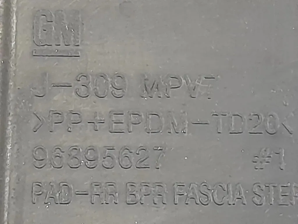 Paraurti Centrale POST Chevrolet Orlando 2011