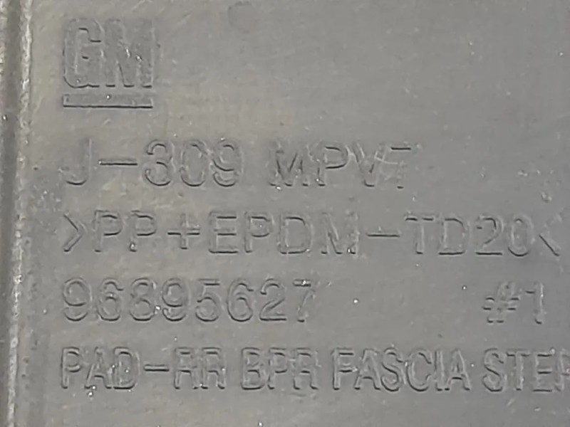 Paraurti Centrale POST  Chevrolet Orlando 2011