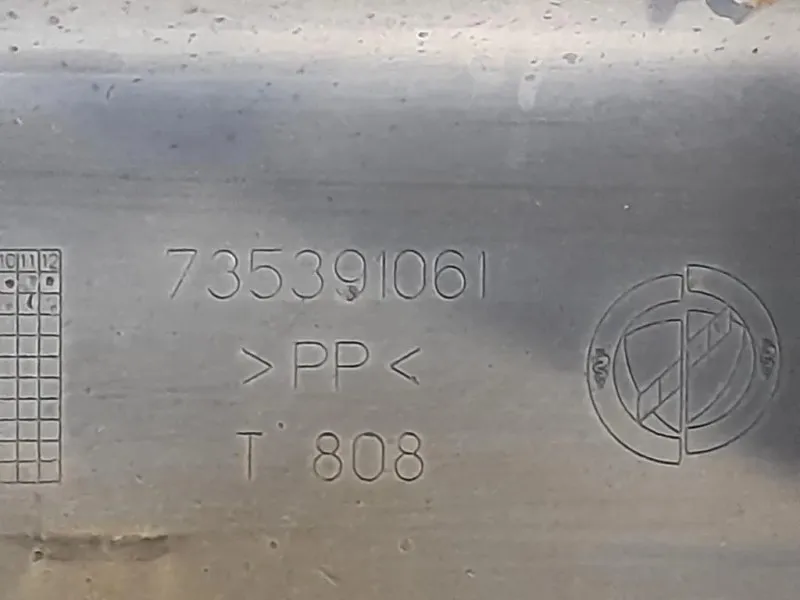 Paraurti Centrale POST 735391061 Fiat Doblò III 2010