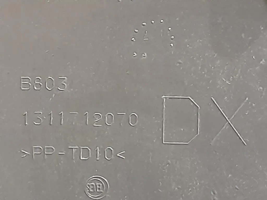 Paraurti Centrale POST DX 1311712070 Citroen Jumper III 2014