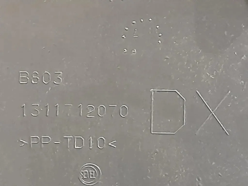 Paraurti Centrale POST DX 1311712070 Citroen Jumper III 2014