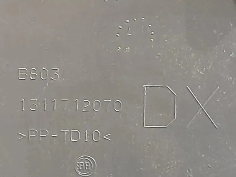 Paraurti Centrale POST DX 1311712070 Citroen Jumper III 2014