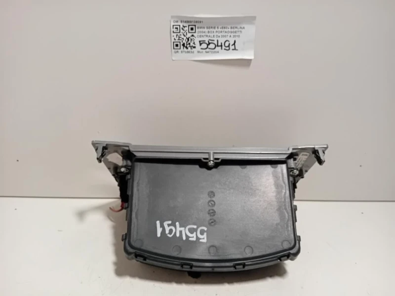 BOX Portaoggetti Centrale 514569139391 Bmw Serie 5 E60 Berlina 2004
