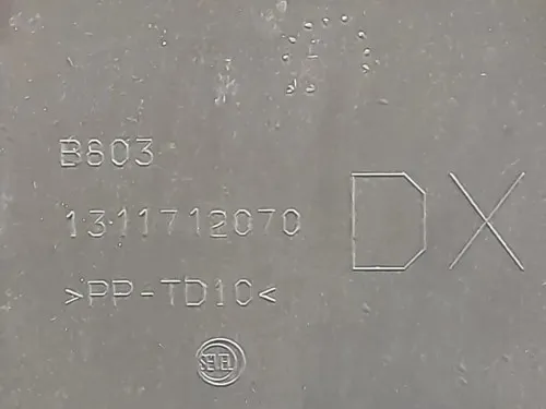 Paraurti Centrale POST DX 1311712070 Citroen Jumper III 2014