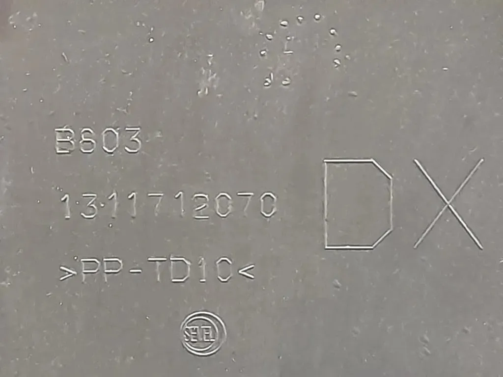 Paraurti Centrale POST DX 1311712070 Citroen Jumper III 2014